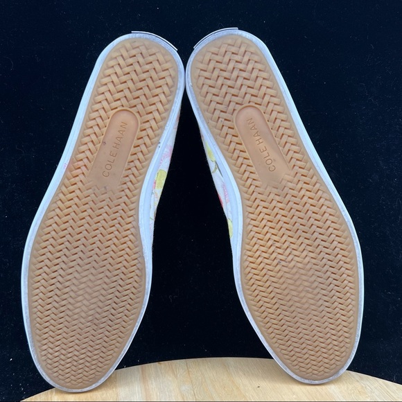 Cole Haan Womens Grand OS slip on Floral print size 8B - Picture 9 of 10